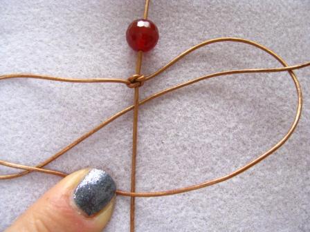 comment fabriquer des bracelet shamballa Etape 7