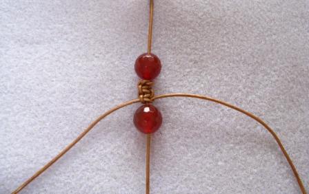 comment fabriquer des bracelets shamballa Etape 8