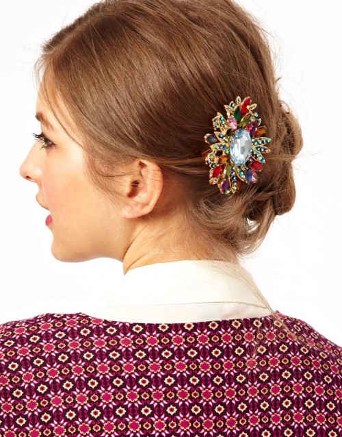 Bijoux pour porter avec un chignon