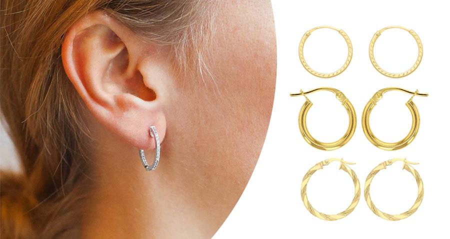 Six paires de boucles d'oreilles créoles pour épicer votre look